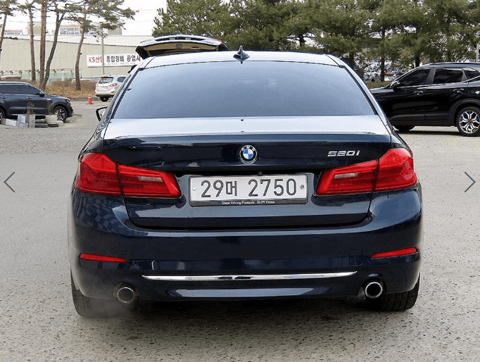 19년 BMW 5시리즈(7세대)520i럭셔리(완전무사고,차키2개,타이어80%,내외관상태좋음,병적관리,시운전가능) 이미지