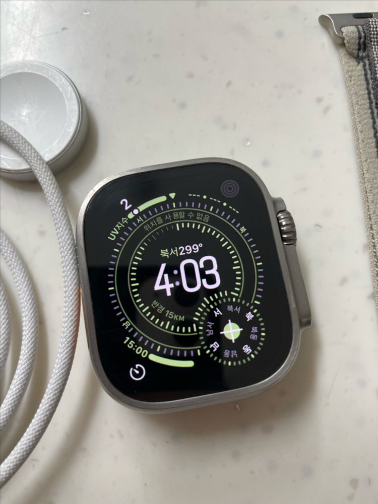 애플워치 울트라2 내추럴 49mm S급 이미지