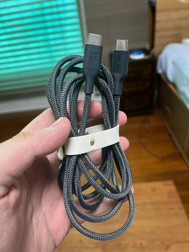 Anker 앤커 140W Bio-Based USB-C to USB-C 1.8m 이미지