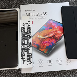 아이패드 프로 11 m4 256GB 와이파이+셀룰러, 애플펜슬프로 풀박스 이미지