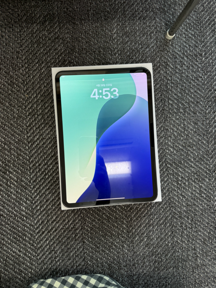 아이패드 프로 11 m4 256GB 와이파이+셀룰러, 애플펜슬프로 풀박스 이미지