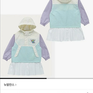 뉴발란스키즈 여아 우븐원피스 이미지