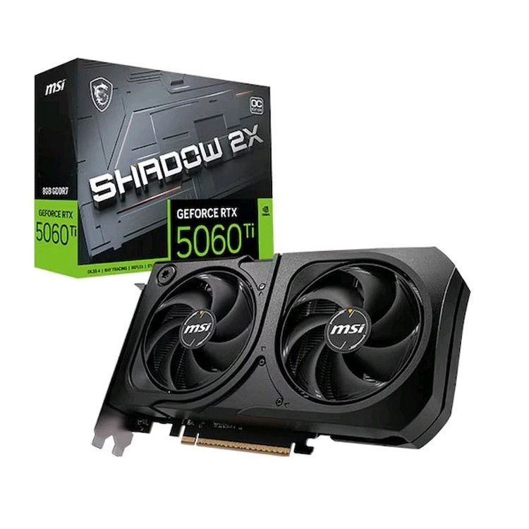 MSI RTX 5060 Ti 그래픽카드 이미지