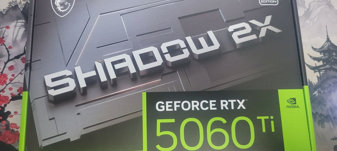 MSI RTX 5060 Ti 그래픽카드 이미지