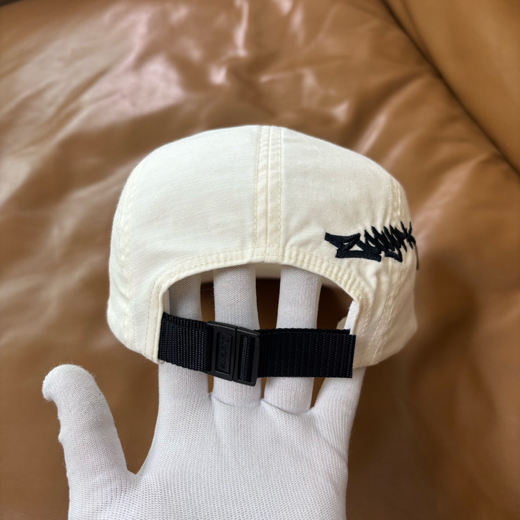 슈프림 주욕 캠프캡 모자 박스로고 화이트 이미지