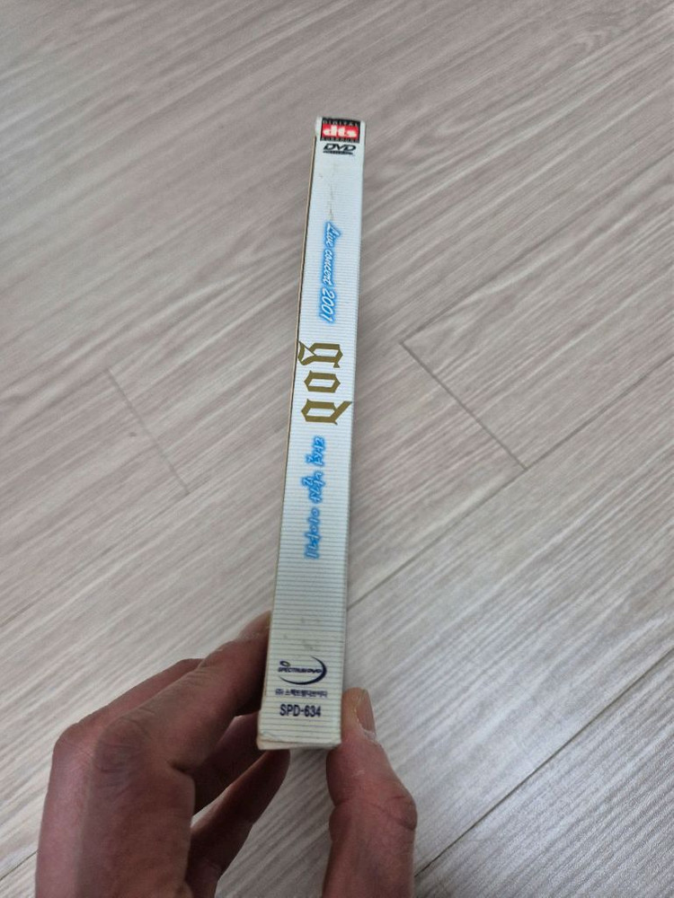 God 라이브 콘서트 2001 다섯남자 이야기 dvd 택포 10.0 이미지
