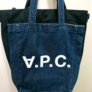 A.P.C 아페쎄 데님 에코백 인디고 이미지