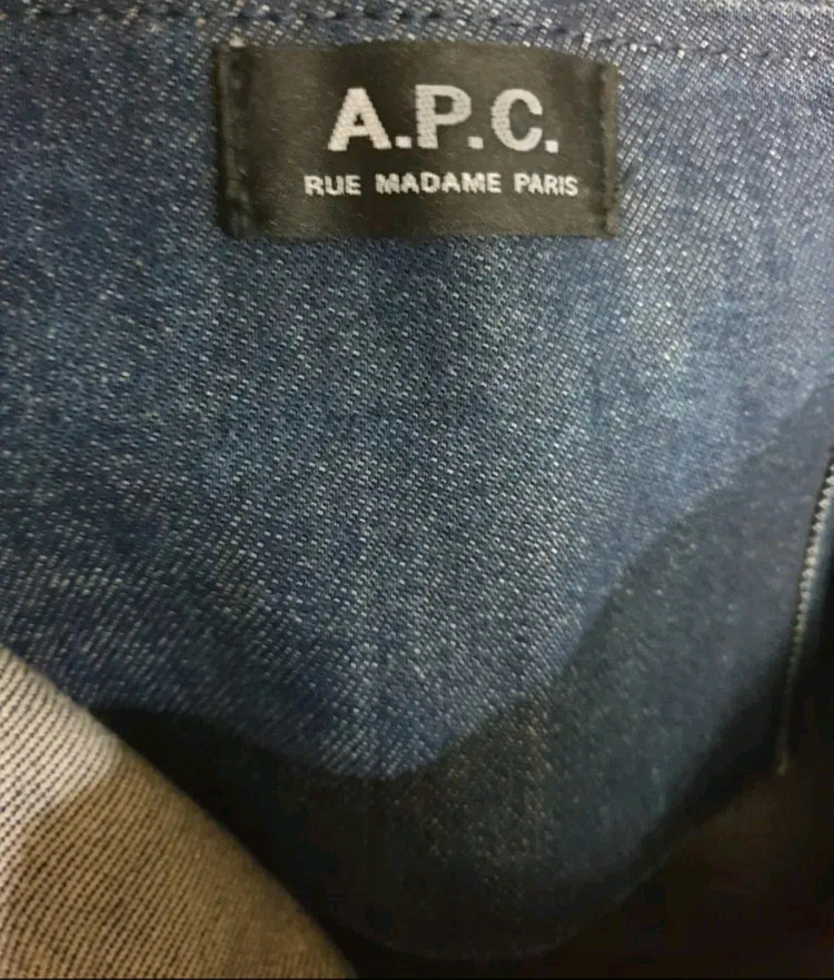 A.P.C 아페쎄 데님 에코백 인디고 이미지