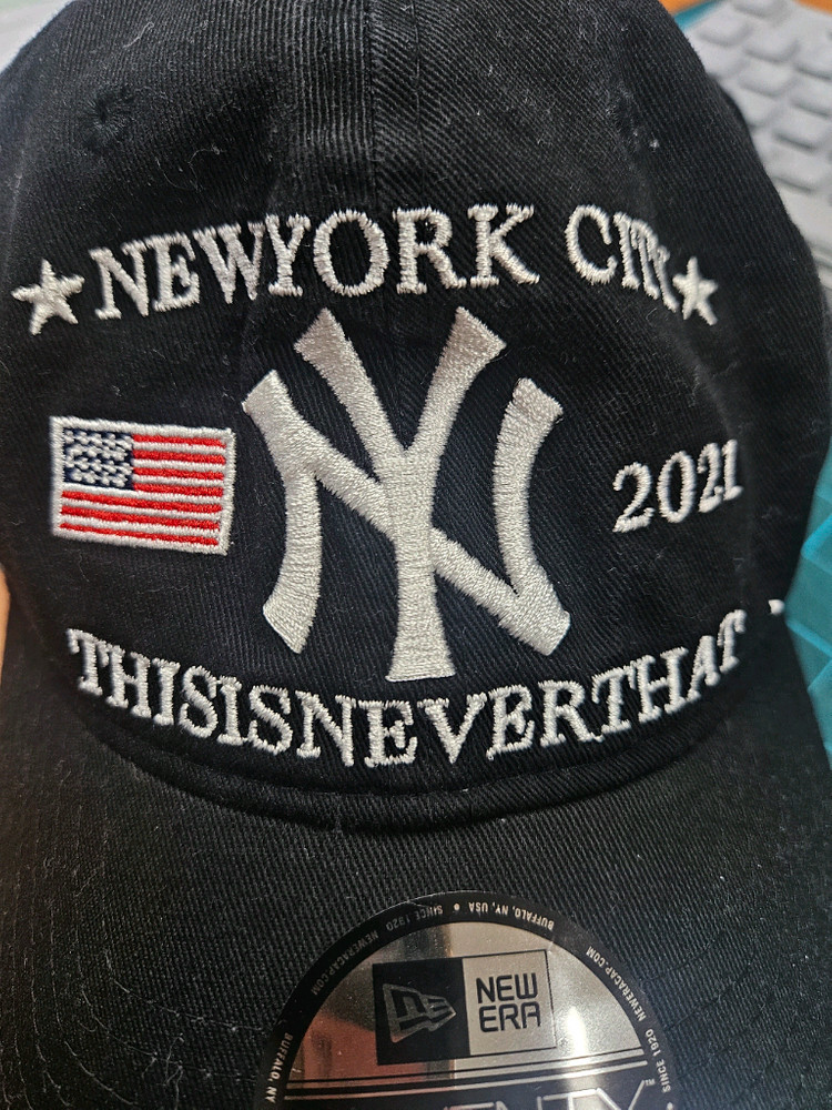(Free) 디스이즈네버댓 & 뉴에라 콜라보 뉴욕양키스 볼캡 1회실착 이미지