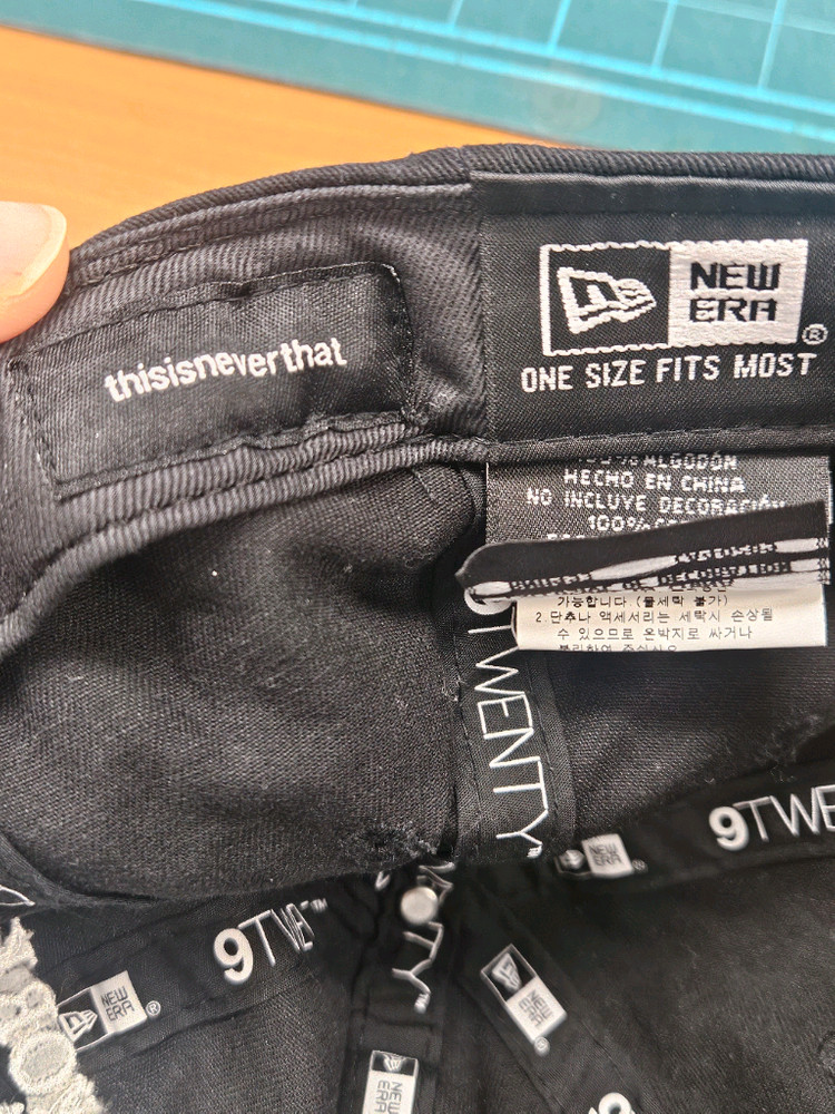 (Free) 디스이즈네버댓 & 뉴에라 콜라보 뉴욕양키스 볼캡 1회실착 이미지