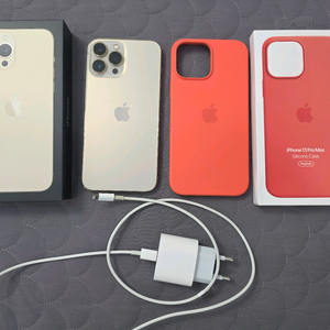 아이폰13프로맥스 256g 풀박스 정품 실리콘 케이스 이미지