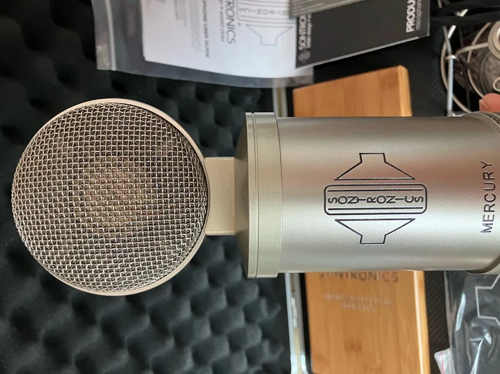 sontronics mercury vintage edition 진공관 마이크 풀셋 이미지