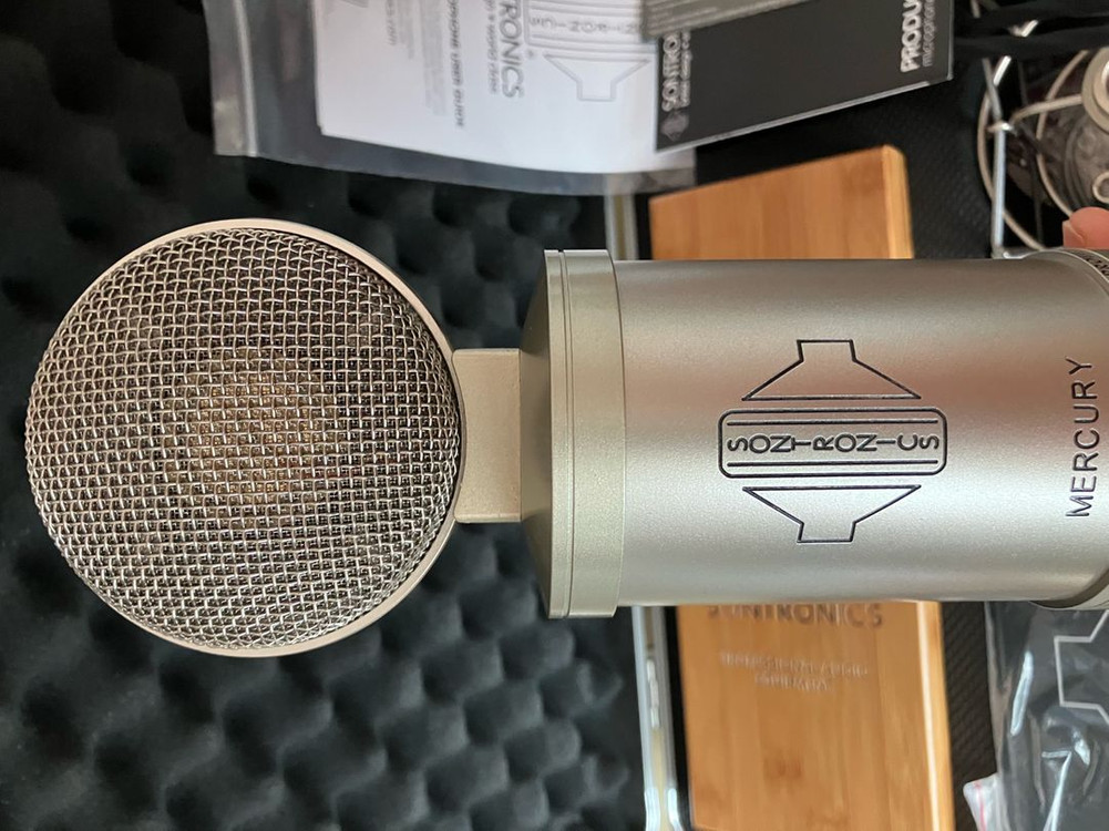 sontronics mercury vintage edition 진공관 마이크 풀셋 이미지