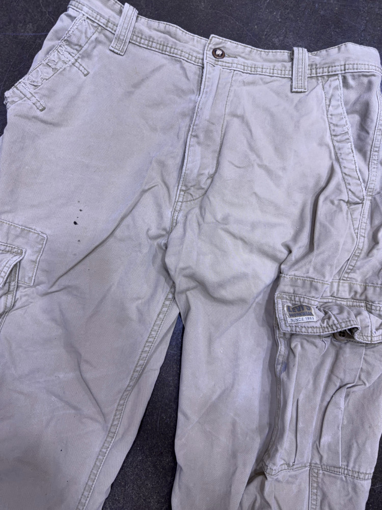 리바이스 00s 루즈 스트레이트핏 카고팬츠 베이지 33 이미지