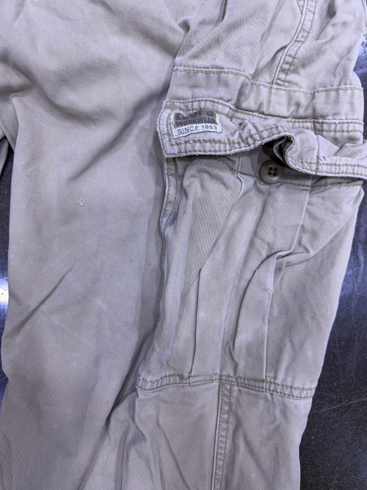리바이스 00s 루즈 스트레이트핏 카고팬츠 베이지 33 이미지