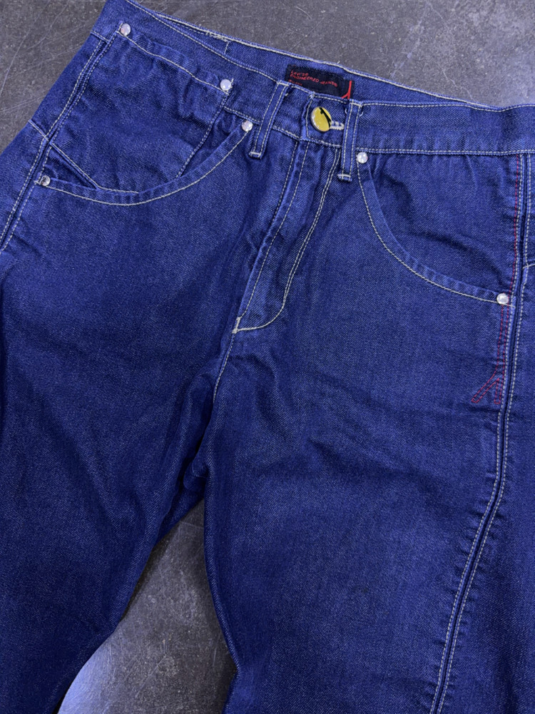 리바이스 엔지니어드진 사이드 절개 라인 딥인디고 30 이미지