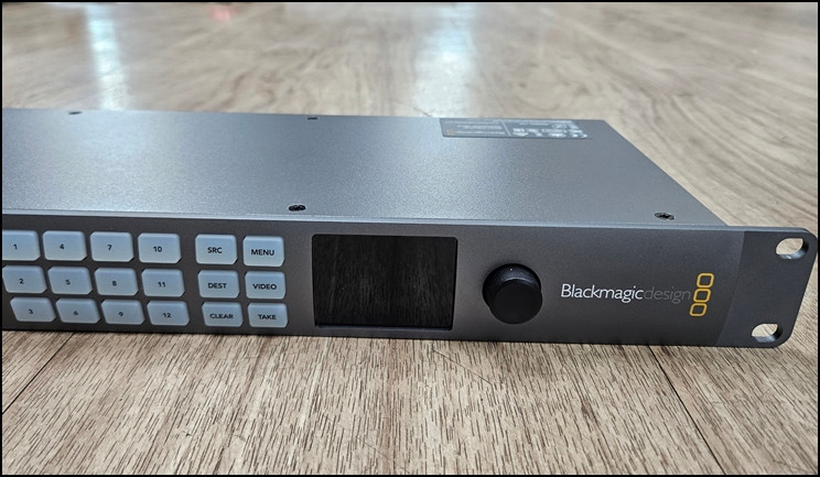 중고 블랙매직 스마트 비디오허브 클린스위치 12x12 (Smart Videohub CleanSwitch) 이미지