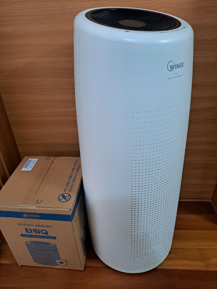 대형 타워형 위닉스 공기청정기 (필터 새상품) 이미지