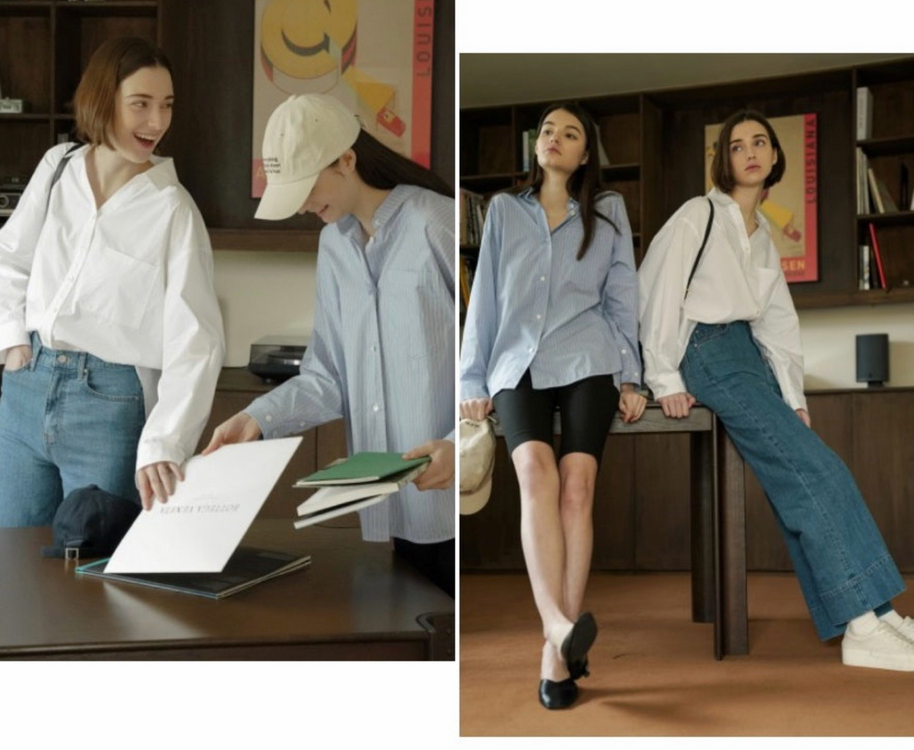 유메르 소피아 루즈셔츠 이미지