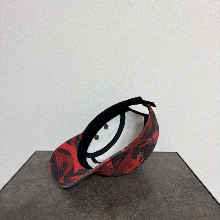 (OS) 슈프림 박스로고 캠프캡 모자 23SS 밀리터리 카모 레드 이미지