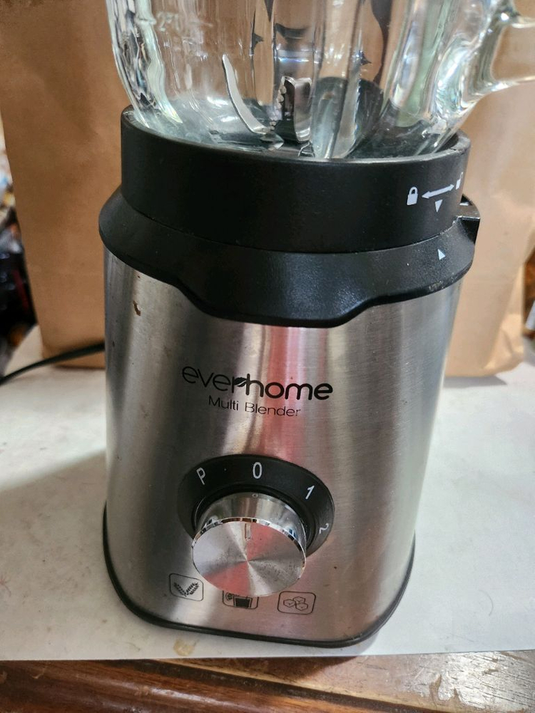 에버홈 글라스텐 1.5L 초강력 믹서기,분쇄기 EV-GB6000판매합니다 이미지