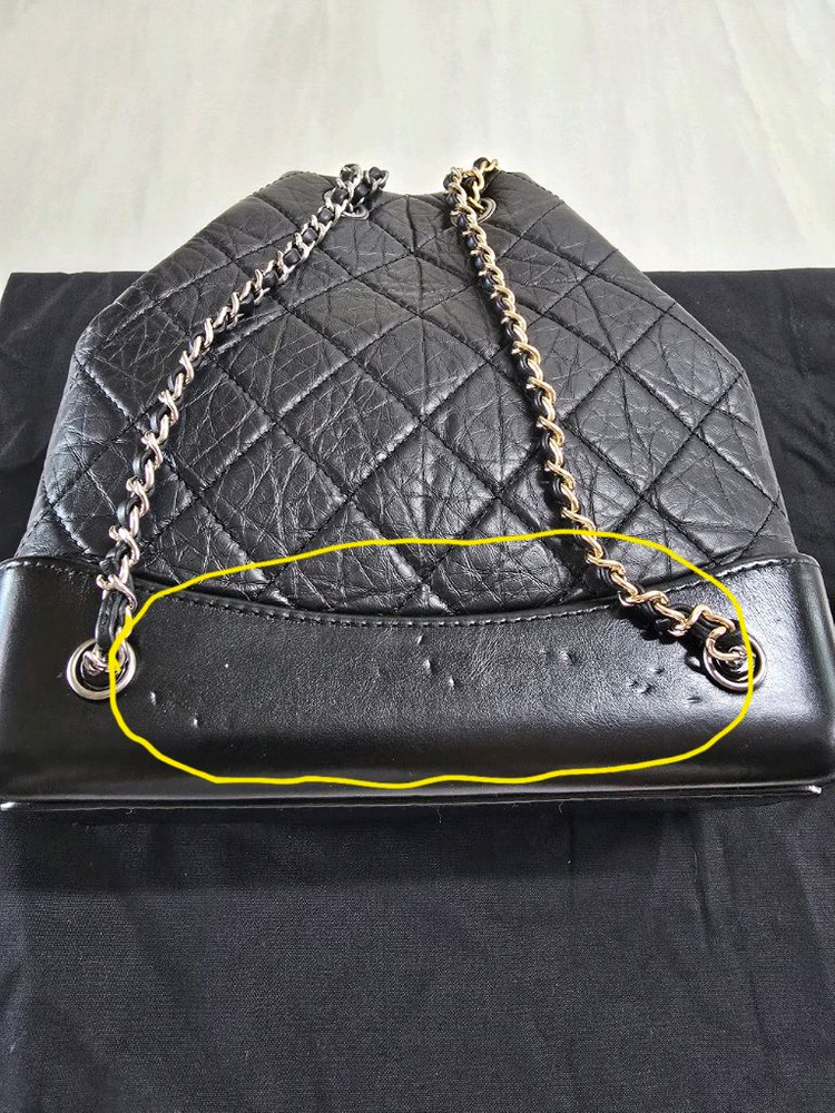 샤넬 가브리엘 스몰 백팩 블랙 내장칩모델 A94485 이미지