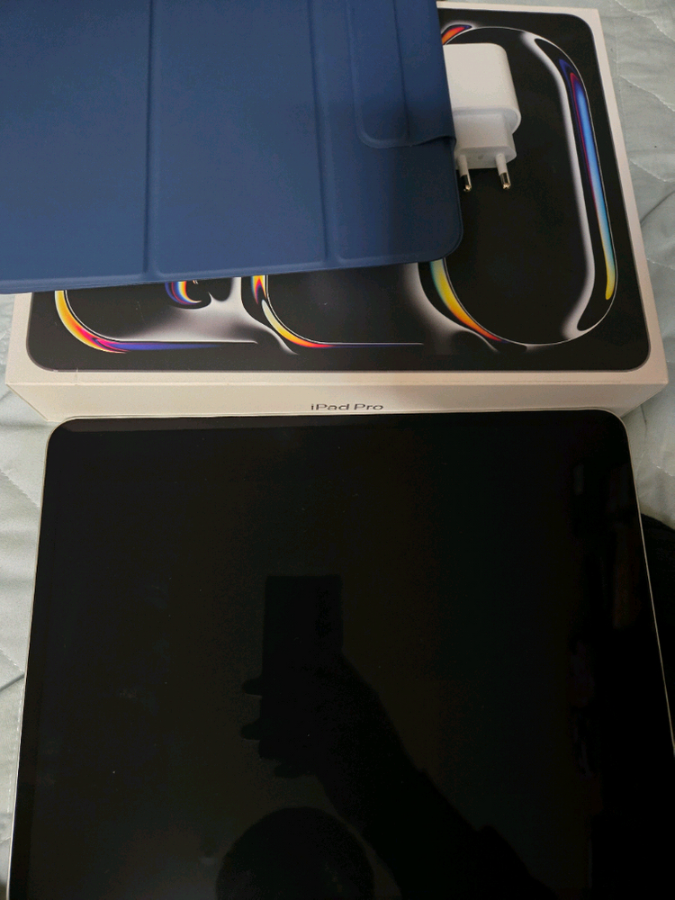 아이패드 프로 m4 13인치 256 실버 이미지