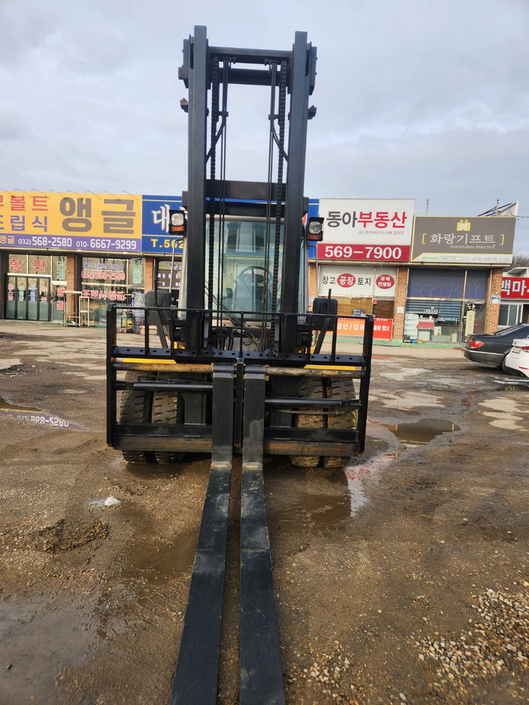 안중 중고지게차 현대 8톤 디젤 80DE (2015년식) 이미지