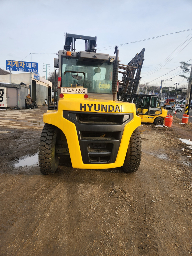 안중 중고지게차 현대 8톤 디젤 80DE (2015년식) 이미지