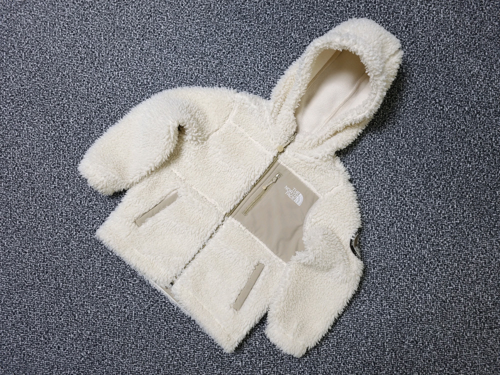 [무료배송][110]노스페이스 키즈 양털 후리스 덤블집업 이미지