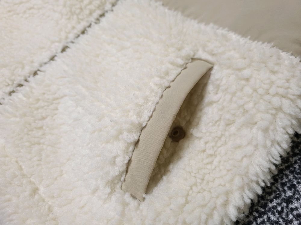 [무료배송][110]노스페이스 키즈 양털 후리스 덤블집업 이미지