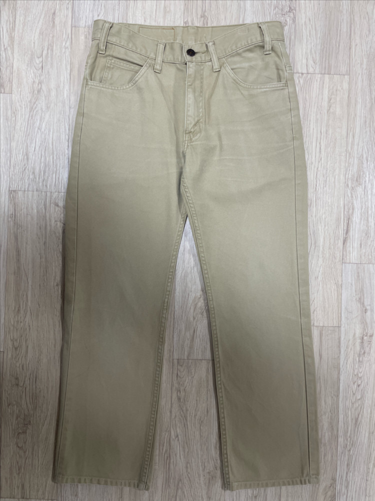 29~30) 00s 리바이스 재팬 519 베드포드 베이지 코튼팬츠(RRL&LVC&폴로) 이미지