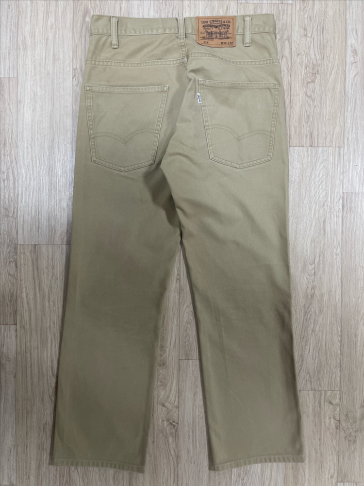 29~30) 00s 리바이스 재팬 519 베드포드 베이지 코튼팬츠(RRL&LVC&폴로) 이미지