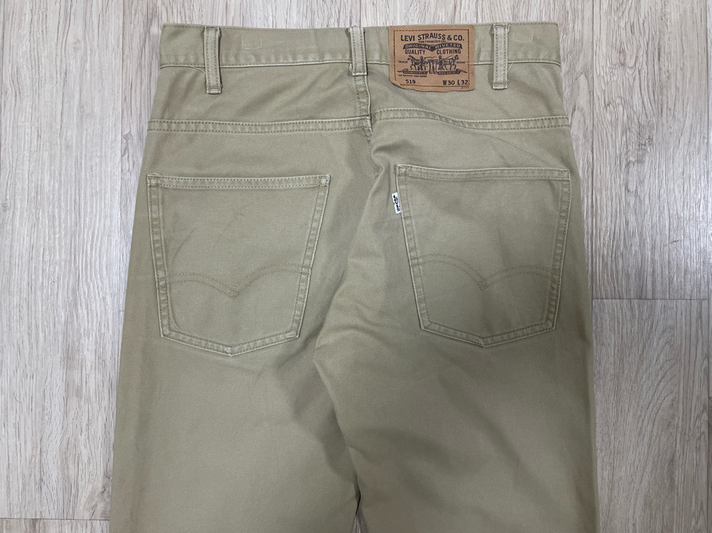 29~30) 00s 리바이스 재팬 519 베드포드 베이지 코튼팬츠(RRL&LVC&폴로) 이미지