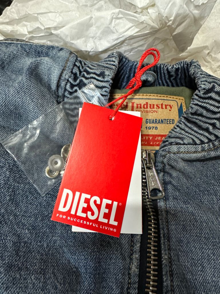 디젤 빈티지 청자켓 정품 새상품입니다 이미지
