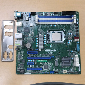 ASRock E3C232D4U 메인보드 + 인텔 i3-7100T CPU 이미지