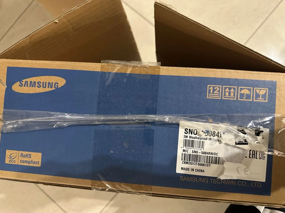 미사용 삼성테크윈 SNO-5084R CCTV 감시카메라 이미지