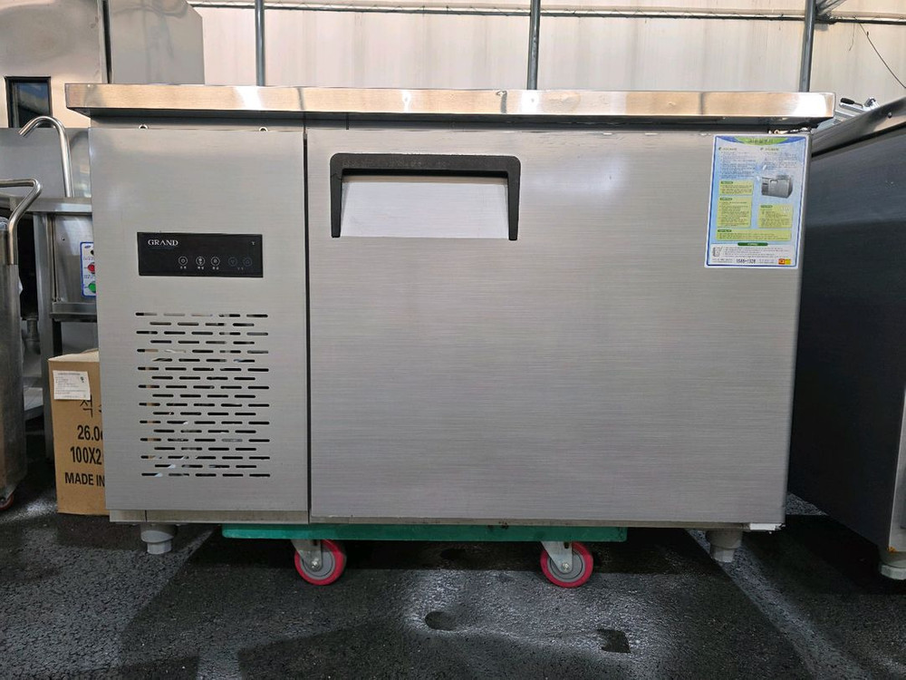 그랜드우성 반찬냉장고 1200 앞작업대 +상부선반 GWM-120RB 이미지