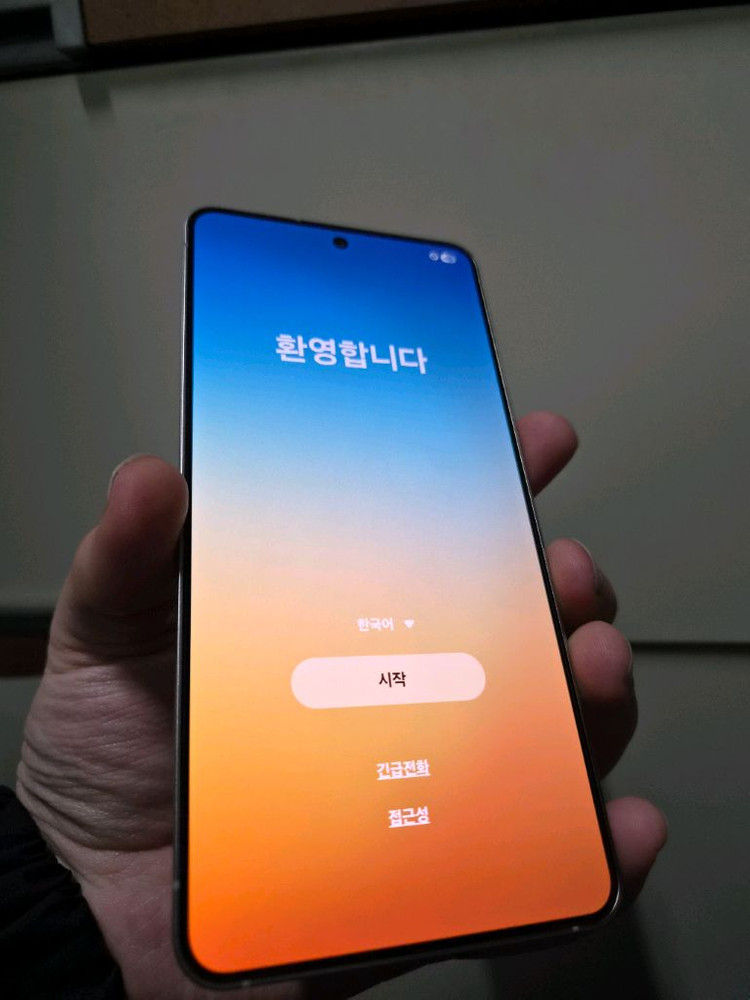 s25엣지 실버 256기가 자급제 이미지