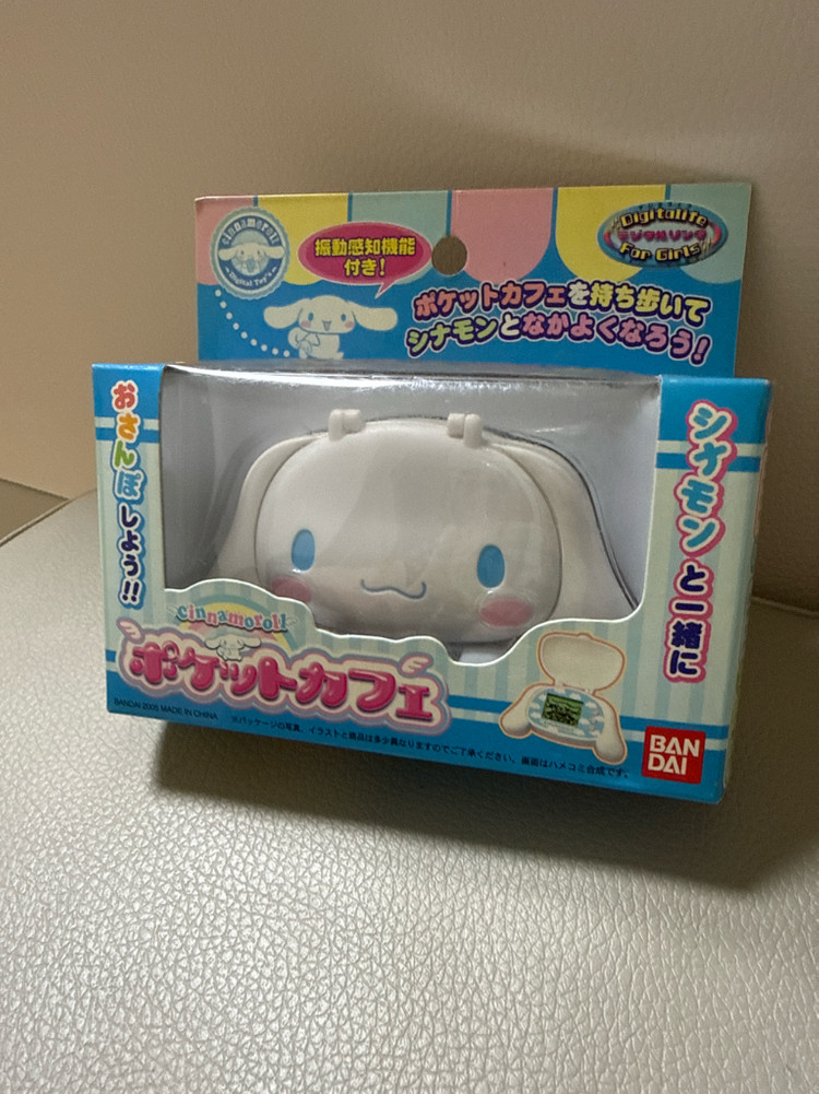시나모롤 포켓카페 다마고치(만보기) 미개봉 이미지