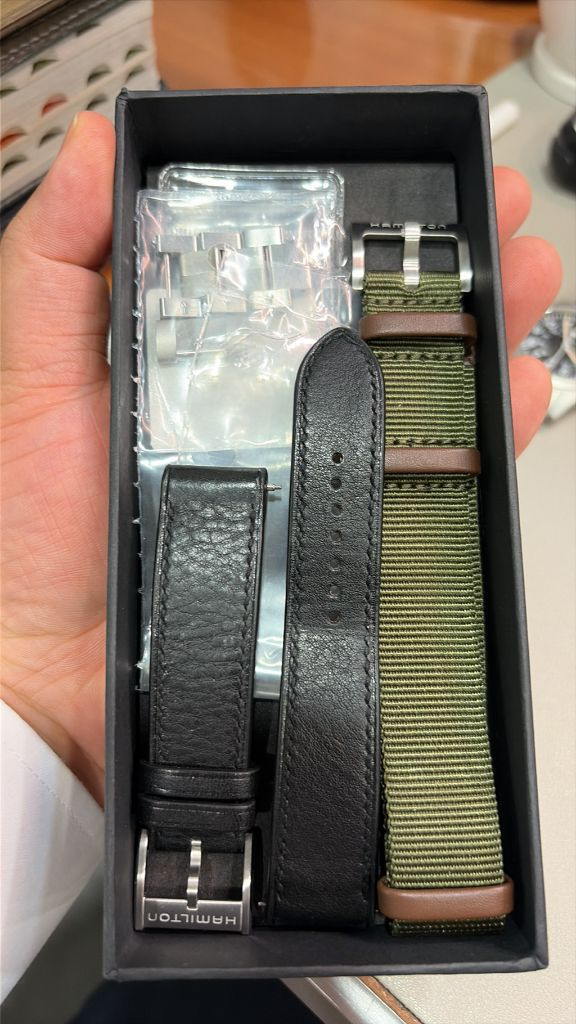 해밀턴 카키필드 메카니컬 38mm 이미지