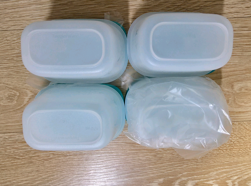 타파웨어 미니 냉동용기 170ml 4p 이미지