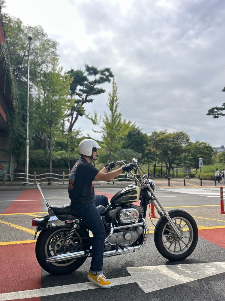 할리데이비슨 883 캬브 02년식 팝니다. 이미지