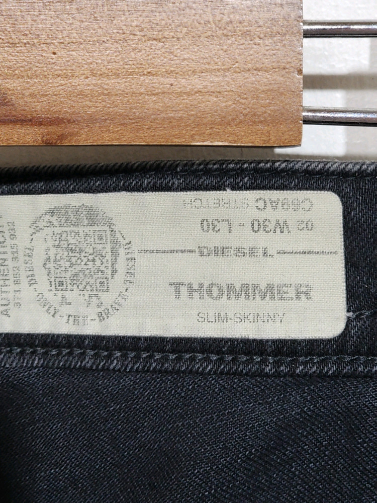 (31) 디젤 토머 청바지 블랙진 스판 THOMMER 데님팬츠 이미지