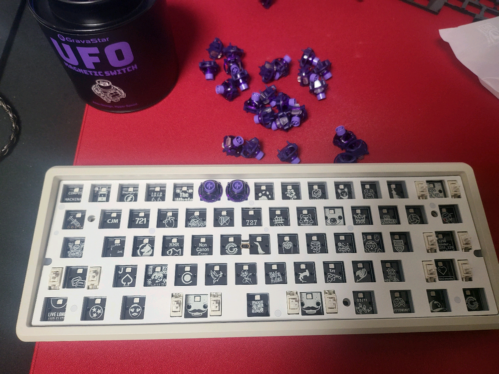 우팅 60 v2 스플릿 커스텀판매합니다 이미지