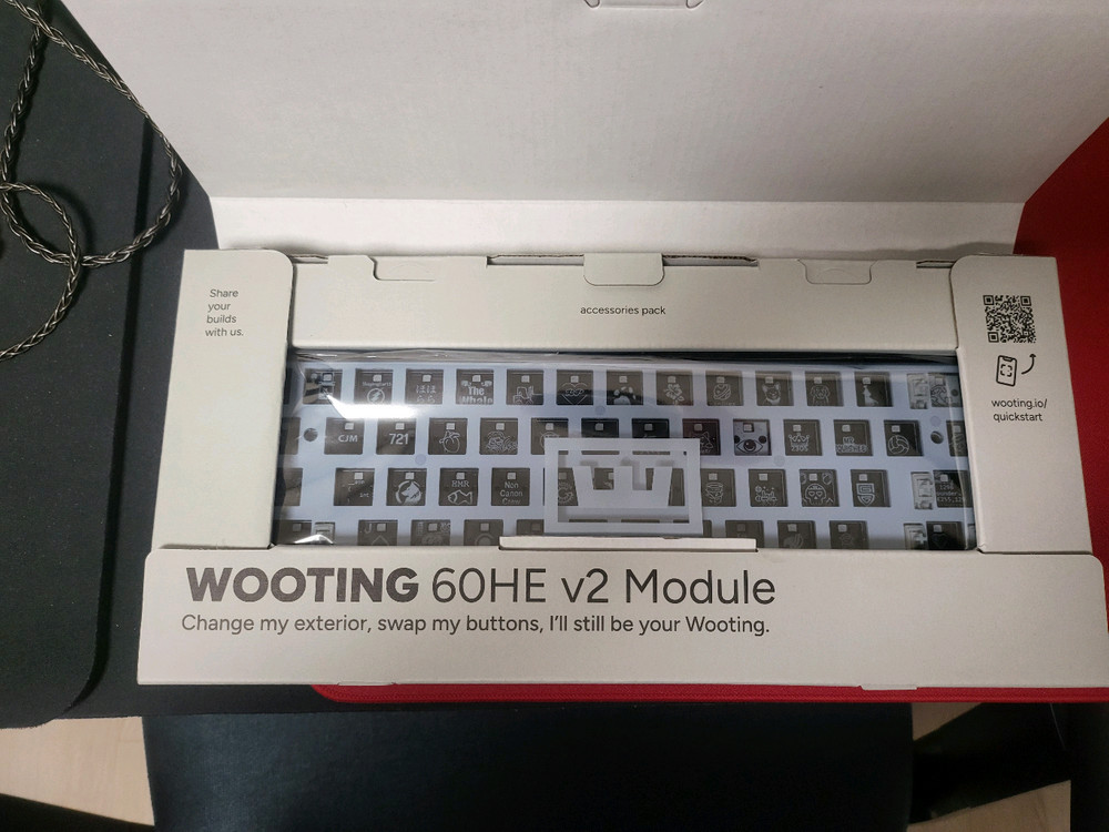 우팅 60 v2 스플릿 커스텀판매합니다 이미지