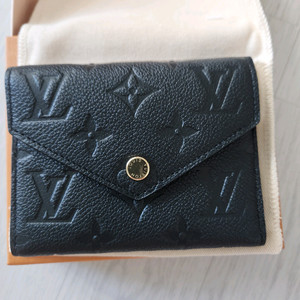 새상품 루이비통 앙프레뜨 빅토린 월릿 블랙 이미지