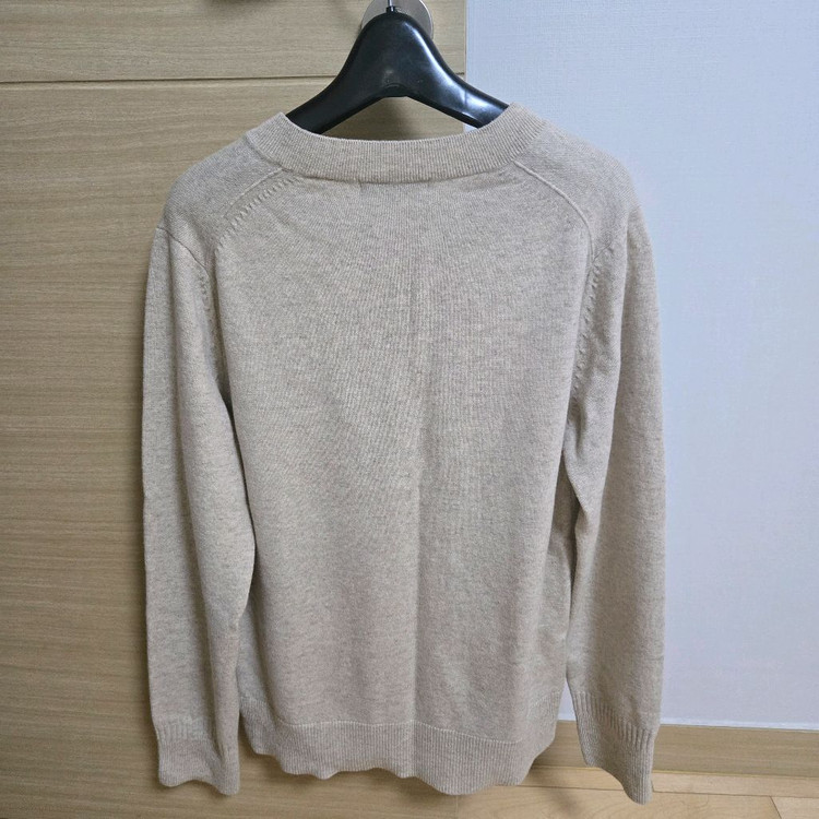 빈폴레이디스 캐시미어 블렌드 V넥 니트 이미지