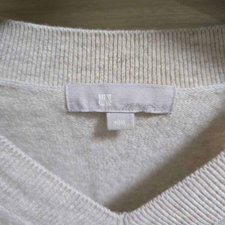 빈폴레이디스 캐시미어 블렌드 V넥 니트 이미지