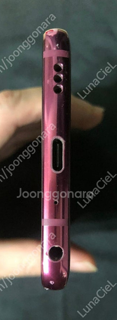 lg g7 64g 뒷판 파손 이미지